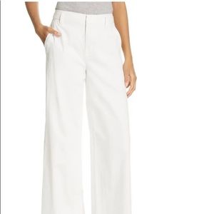 SOLD***VINCE. High Waisted Linen Wide-leg Pants